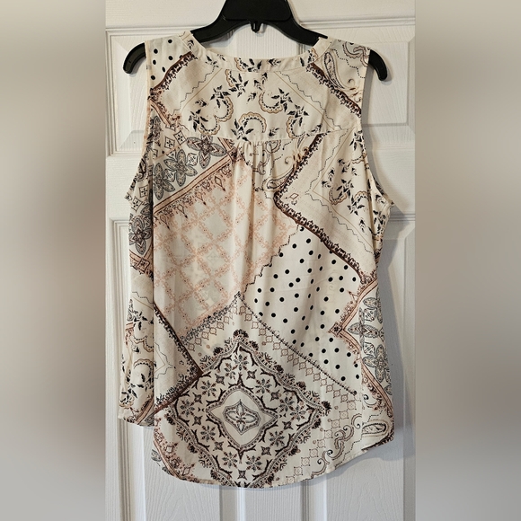 Maurice's Sleeveless Patterned Tunic, Size XXL - Picture 3 of 4